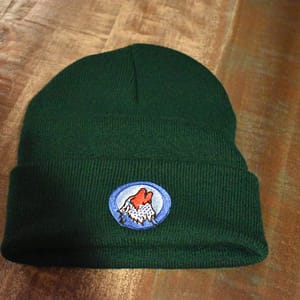 Winter Hat Patriotic Wolf