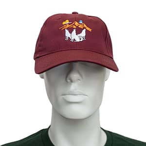 Wolves Mountain Cap Maroon